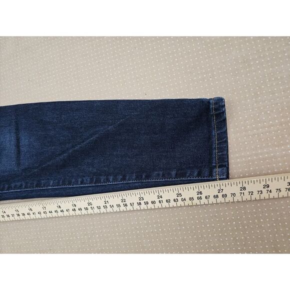 Everlane Jeans Womens 26 Curvy High Rise Skinny Dark Wash Denim Blue - Picture 6 of 13